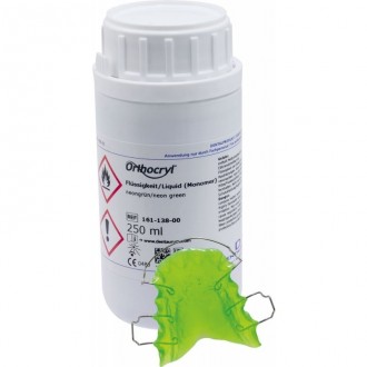 ORTHOCRYL PŁYN zielony neon 250ml 161-138-00 DENTAURUM