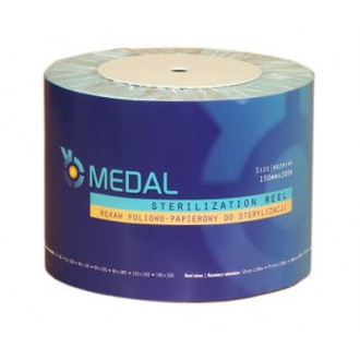 Rękaw do sterylizacji MEDAL 150 mm/200 m 3 wskaźniki