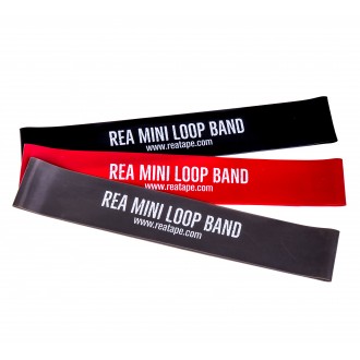 Taśma do ćwiczeń REA MINI LOOP BAND CZARNA MOCNA Taśma do ćwiczeń REA MINI LOOP BAND CZARNA MOCNA