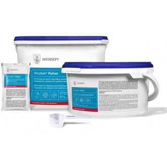VIRUTON PULVER 1 KG proszek do mycia i dezynfekcji narzędzi, endoskopów, inkubatorów i wyrobów medycznych MEDISEPT VIRUTON PULVER 1 KG proszek do mycia i dezynfekcji narzędzi, endoskopów, inkubatorów i wyrobów medycznych MEDISEPT