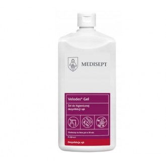 VELODES GEL 500ml żel do dezynfekcji rąk MEDISEPT VELODES GEL 500ml żel do dezynfekcji rąk MEDISEPT