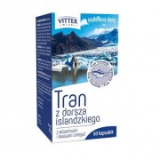 TRAN 550mg z witaminami i kwasami Omega 3 - 60 kapsułek BIOTTER