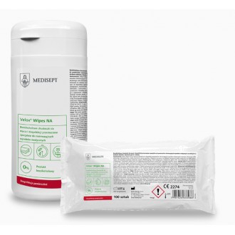 VELOX WIPES NA 13x20 wkład 100szt MEDISEPT VELOX WIPES NA 13x20 wkład 100szt MEDISEPT