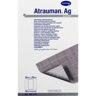 ATRAUMAN AG 10x20cm opatrunek ze srebrem HARTMANN