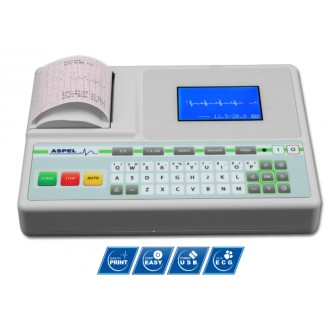 Elektrokardiograf weterynaryjny ASPEL MINT ECG V.07.102W 