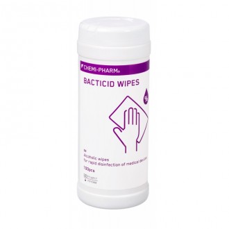 Chusteczki dezynf. BACTICID AF WIPES 200szt 20cmx20cm CHEMI-PHARM