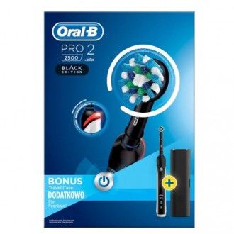 Szczoteczka el. do zębów PRO 2 2500 BLACK EDITION ORAL-B D501.513.2X