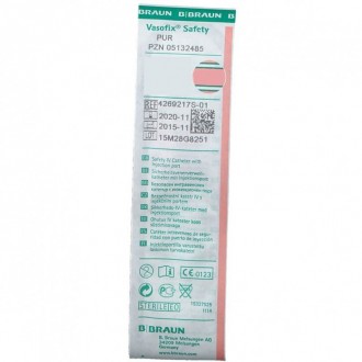 Kaniula VASOFIX SAFETY PUR 0,9x25mm 22G B.BRAUN