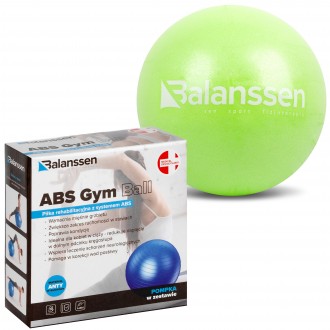 Piłka rehabilitacyjna 20cm ABS GYM BALL BALANSSEN