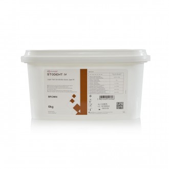 Gips STODENT IV popielaty trusk. 5kg EVERALL7 Gips STODENT IV popielaty trusk. 5kg EVERALL7
