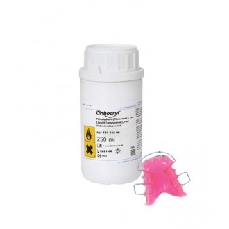 ORTHOCRYL PŁYN pink 250ml 161-132-00 DENTAURUM ORTHOCRYL PŁYN pink 250ml 161-132-00 DENTAURUM