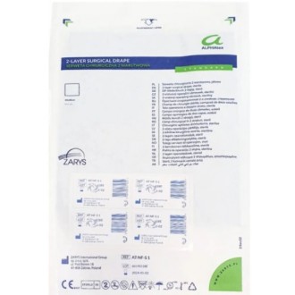 Serweta chirurgiczna 80x90cm 2w ALPHATEX ZARYS Serweta chirurgiczna 80x90cm 2w ALPHATEX ZARYS