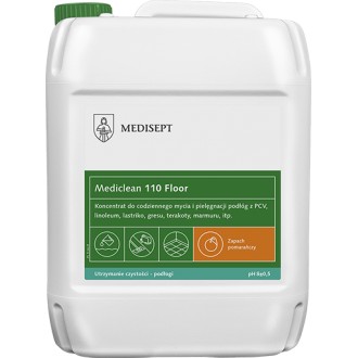 Koncentrat do mycia podłóg MEDICLEAN 110 FLOOR 5L ORANGE MEDISEPT
