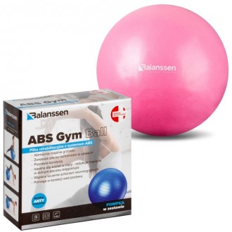 Piłka rehabilitacyjna 25cm ABS GYM BALL BALANSSEN