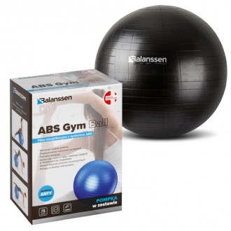 Piłka rehabilitacyjna 75cm ABS GYM BALL BALANSSEN