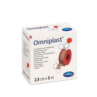 OMNIPLAST HOSPITAL 2.5cm x 5m przylepiec materiał HARTMANN 9004670