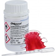 ORTHOCRYL koncentrat - czerwony 100ml 161-620-00 DENTAURUM