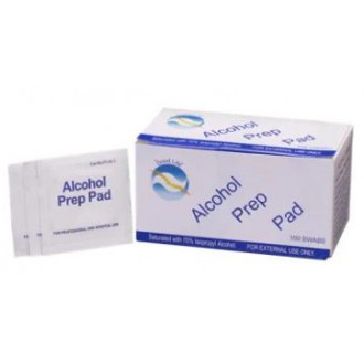 ALCOHOL PREP PAD XL 110x90mm opak.100szt. gaziki ster. nasączone alkoholem ALCOHOL PREP PAD XL 110x90mm opak.100szt. gaziki ster. nasączone alkoholem