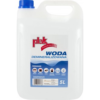 Woda demineralizowana 5L 