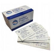 Gaziki dezynfekcyjne ALCOHOL PREP PAD M 65x55mm opak.100szt