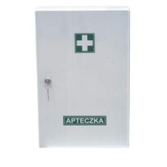 APTECZKA metalowa wyposażona A-300/Z BOXMET MEDICAL