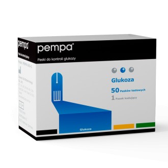 PASKI glukoza PEMPA BeneCheck opakowanie 50 sztuk PASKI glukoza PEMPA BeneCheck opakowanie 50 sztuk