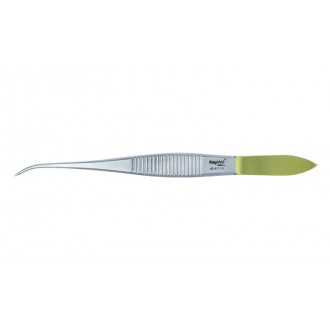 Pęseta Chirurgiczna Iris Graefe 1x2 zęby 0,8mm CVD 10cm KEYMED
