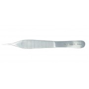 Pęseta Chirurgiczna Adson Tissue 1x2 zęby 1mm gładka 12cm KEYMED