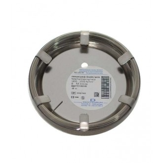 Drut Remanium 0,6 okrągły sprężysto twardy 40m 523-060-00 Dentaurum