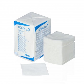 NONVI LUX kompres włókninowy niejał. 7,5x7,5cm a'100 4W 30G