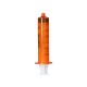 STRZYKAWKA bursztynowa 50ml LUER LOCK 3cz. do pomp DICONEX ZARYS