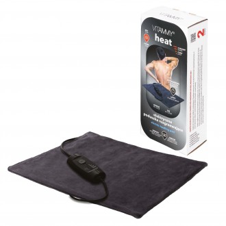Poduszka rozgrzewająca elektr. HEAT GRAY BLACK VITAMMY