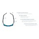 OKULARY OCHRONNE ONTOR 9090 105 INFIELD