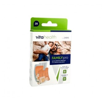 Zestaw plastrów rodzinnych VITAHEALTH FAMILY PRO 28szt VH-ZFA