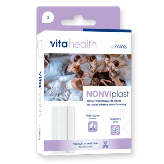 Plaster włókninowy VITAHEALTH NONVIplast 6cm x 1m VH-NOP ZARYS