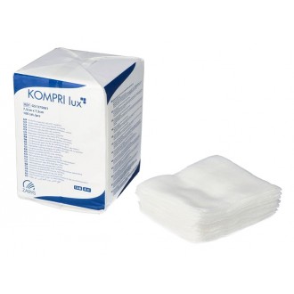 KOMPRI LUX 7,5x7,5cm kompresy z gazy niejałowe 13N8W a'100szt ZARYS