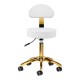 TABORET Z OPARCIEM AM-304GOLD GABBIANO