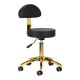 TABORET Z OPARCIEM AM-304GOLD GABBIANO