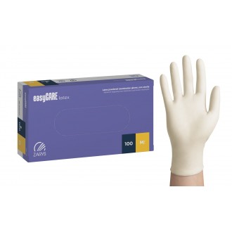 RĘKAWICE LATEKSOWE EasyCARE pudrowane 100szt ZARYS