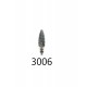 FREZ protetyczny SHARK BURS niebieskie 3005/3006