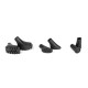 KIJKI TREKKINGOWE C004 CZARNY /uchwyt plastik/korek, w pokrowcu/ TIMAGO