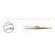 Pinceta opatrunkowa oczna zagięta10,5cm 15-901A INC Orechwa