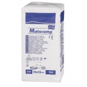 Kompres niesterylny 13N 8W gaza Matocomp 7.5 x 7.5 cm 100szt 