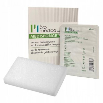 Opatrunek hemostatyczny MEDISPONGE STANDARD 70x50x10mm EUCARE 