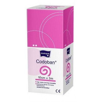 CODOBAN 10cm x 3m uciskowy bandaż elastyczny Matopat