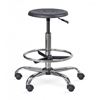 TABORET T-POL 1 CHROM obrotowy z podnóżkiem UBM KOTASIŃSKA TABORET T-POL 1 CHROM obrotowy z podnóżkiem UBM KOTASIŃSKA