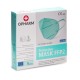 MASKA OCHRONNA FFP2 NR turkusowa opak. 5szt. OPHARM