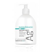 Mydło w żelu NANOBIOTIC MED SILVER WASH&PROTECT 0.5L NANO-TECH POLSKA