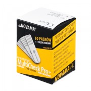 Paski testowe CHOLESTEROL 10szt MULTI CHECK PRO+ NOVAMA