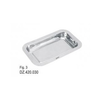 Tacka stal nierdzewna 190x100x25mm DZ.420.030 Tacka stal nierdzewna 190x100x25mm DZ.420.030